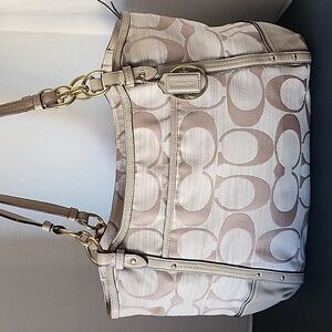 Coach Alexandra Zip Top Shoulder Hobo Bag, 2 Hang Tags, 2013, EUC
